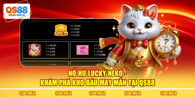 Nổ Hũ Lucky Neko - Khám Phá Kho Báu May Mắn Tại QS88